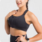 Women’s Front-Zip Racerback Sports Bra