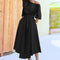 Ella Elegant Women's Dress - Cotton Dress with Waistband and Classic, Versatile Style