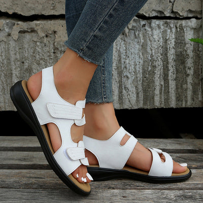 Amelie | Elegante sandaler med flad hæl