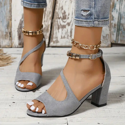 Juwel Women's Orthopedic Sandals - Comfortable Summer Sandals with Adjustable Heel and Support
