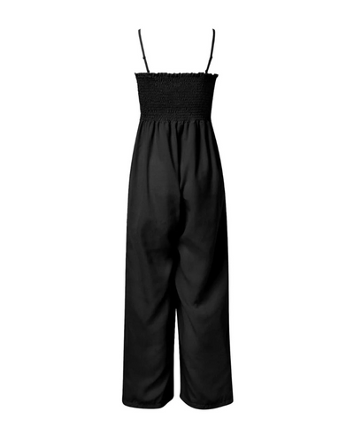 Edwina - Chic Smocked Jumpsuit