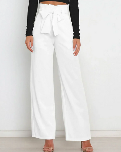 Daphne - Elegant Wide Leg Trousers