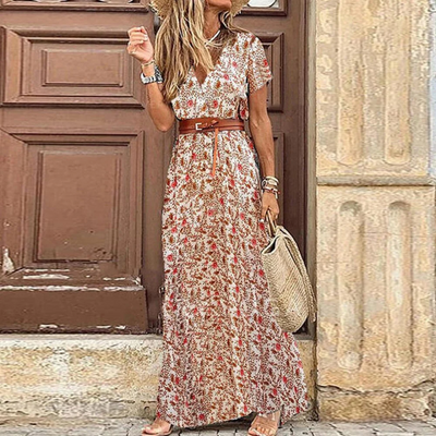Mia - Boho Chic Maxi Dress