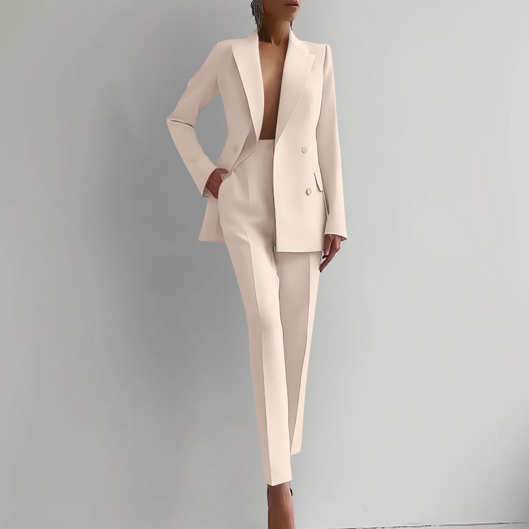 Nika Elegant blazer- og buksesæt