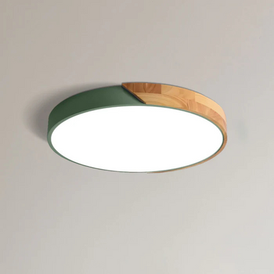 Delos - Scandinavian Wood LED Ceiling Light