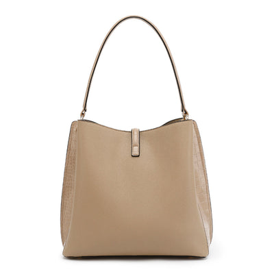 Women - Hobo Hand Bag - Croco Inserts - Chic Style