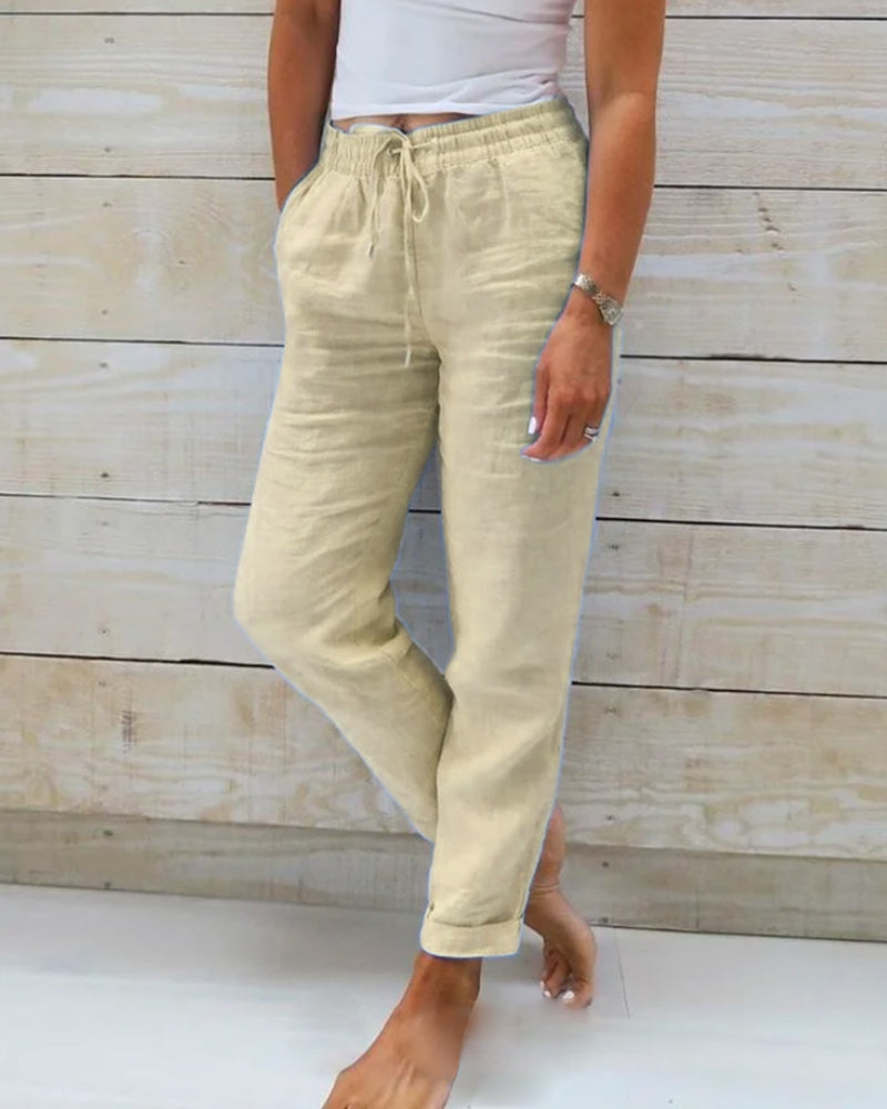 Women’s Lightweight Drawstring Trousers
