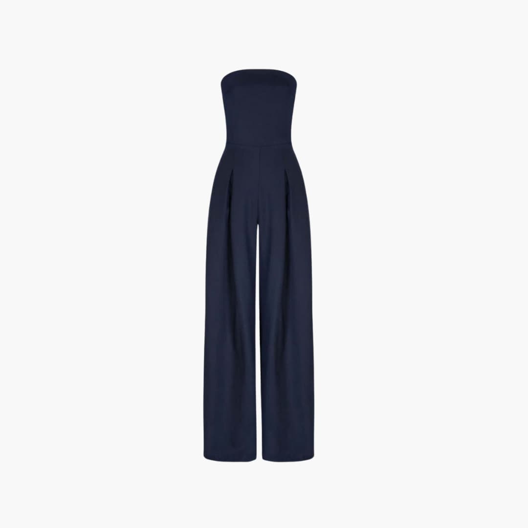 Mila - Elegant Blue Jumpsuit