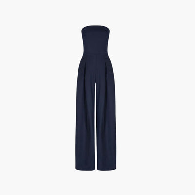 Mila - Elegant Blue Jumpsuit