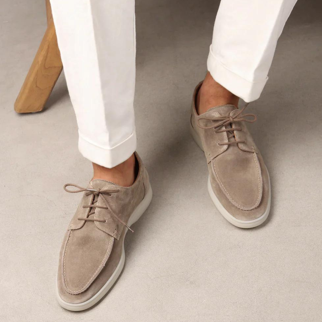 Men’s Low-Cut Lace-Up Casual Shoes