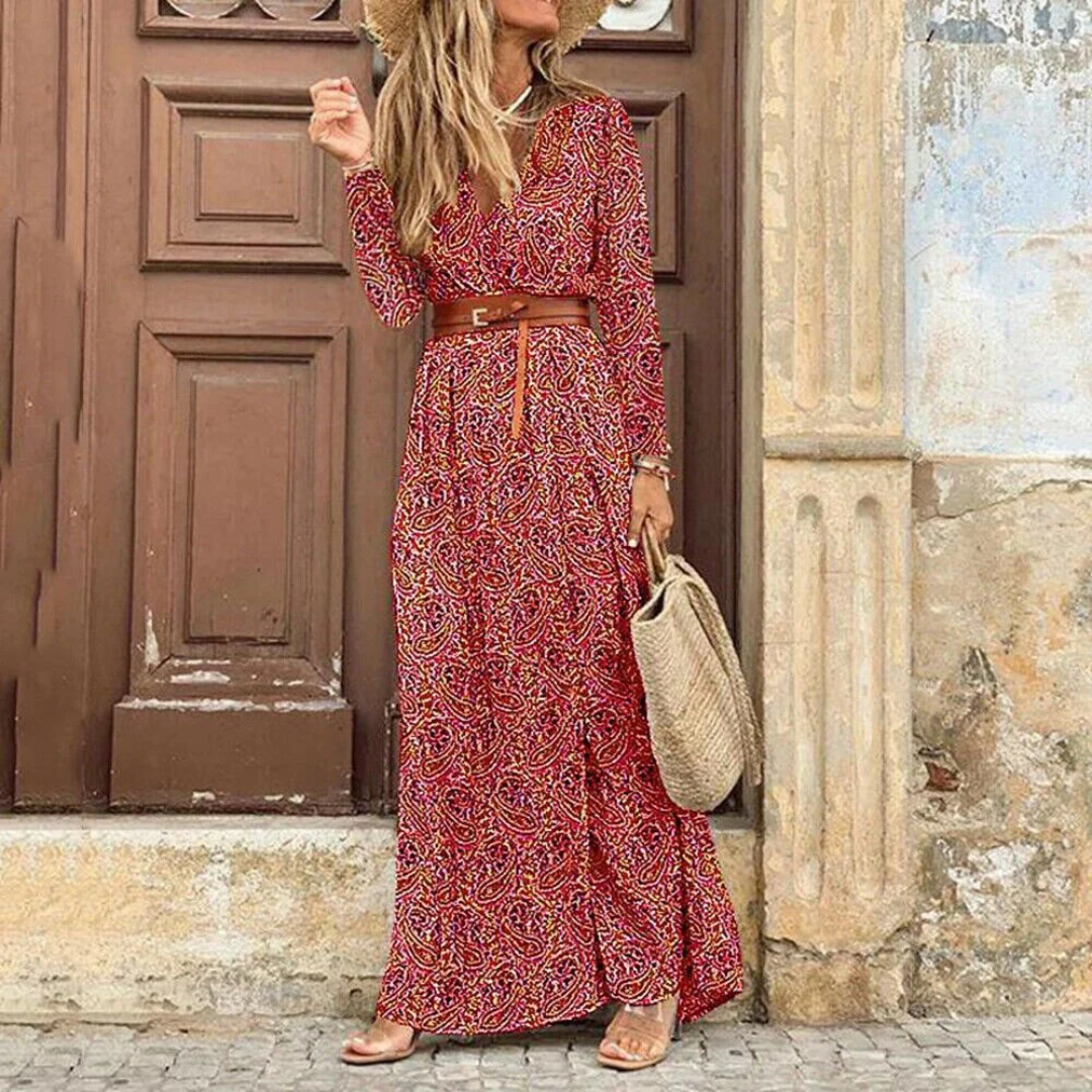 Mia - Boho Chic Maxi Dress