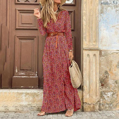 Mia - Boho Chic Maxi Dress