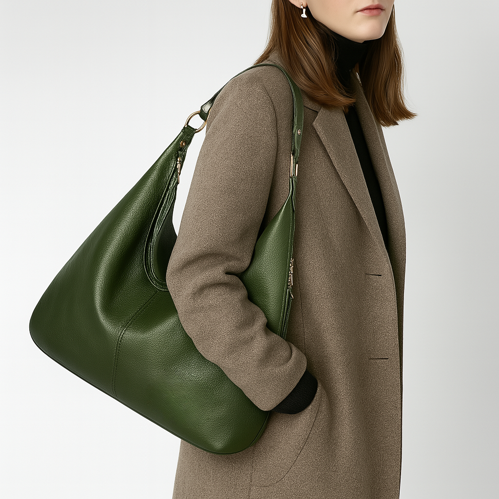 AURORA | Elegant Vegan Leather Shoulder Bag