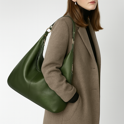 AURORA | Elegant Vegan Leather Shoulder Bag