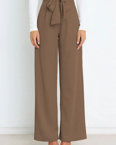Daphne - Elegant Wide Leg Trousers