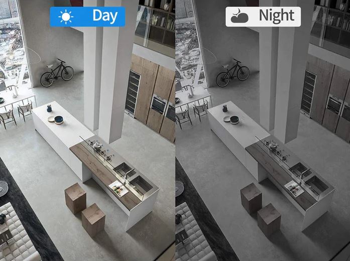 Lille WiFi surveillance camera - HD night vision and motion detection