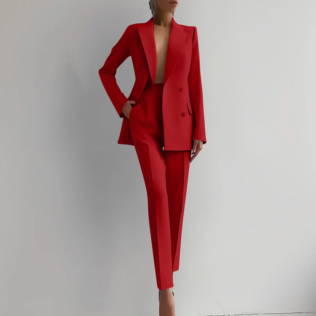 Nika Elegant blazer- og buksesæt
