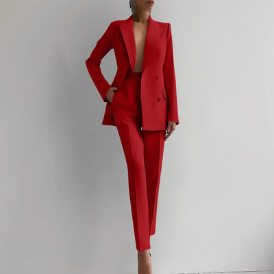 Nika Elegant blazer- og buksesæt