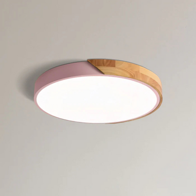 Delos - Scandinavian Wood LED Ceiling Light