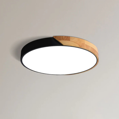 Delos - Scandinavian Wood LED Ceiling Light