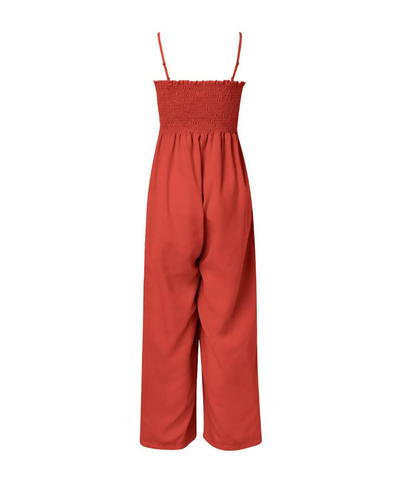 Edwina - Chic Smocked Jumpsuit