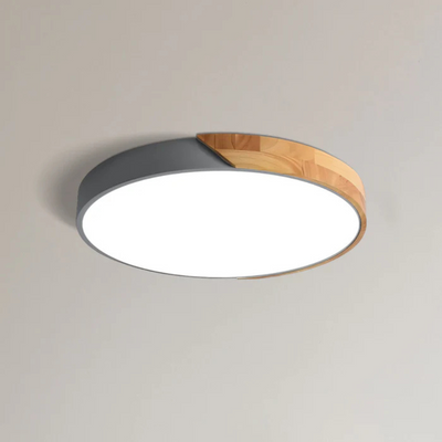Delos - Scandinavian Wood LED Ceiling Light
