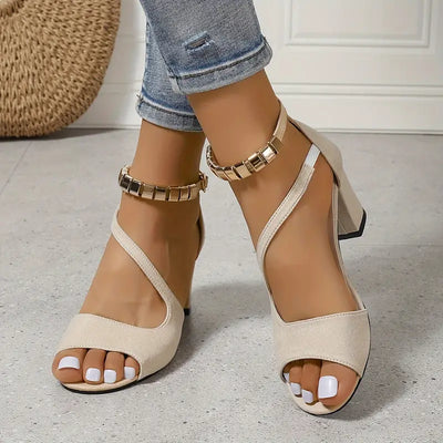 Juwel Women's Orthopedic Sandals - Comfortable Summer Sandals with Adjustable Heel and Support