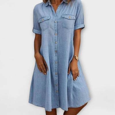 Posy - Casual A-Line Dress
