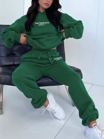 Christina- Hættetrøje og sweatpants sæt