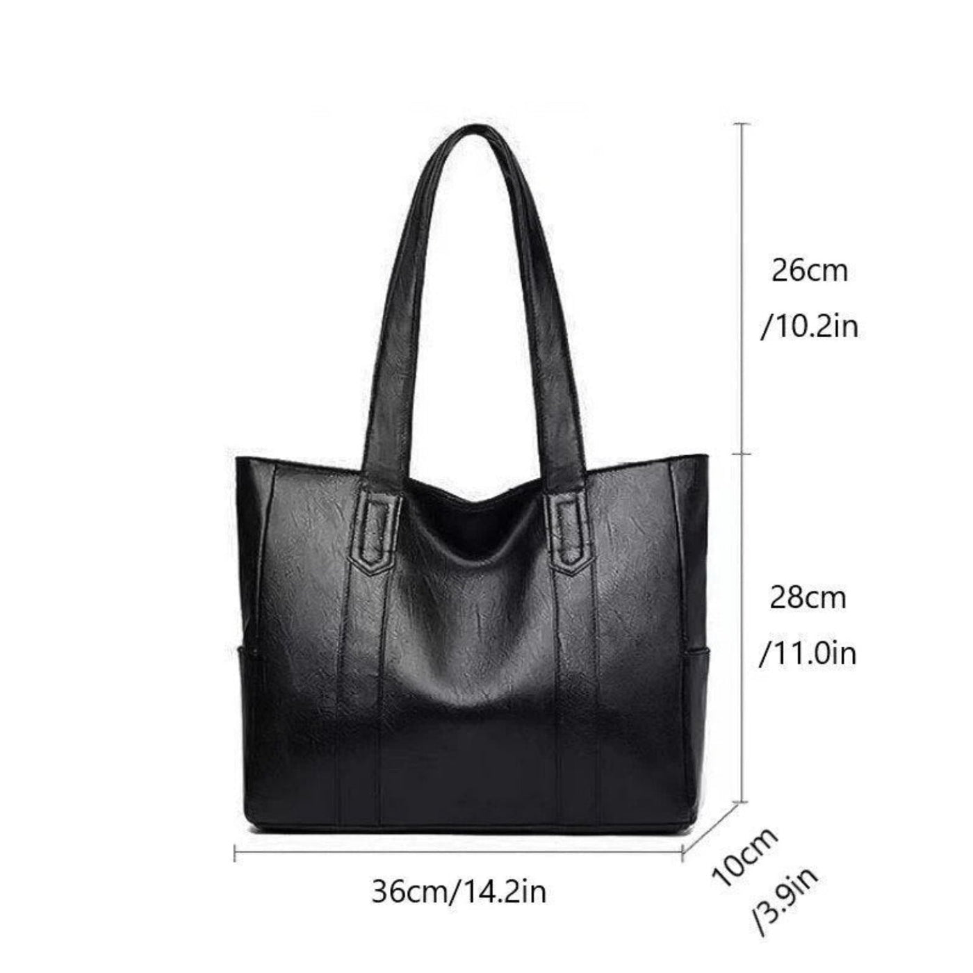 Aira Vintage Leather Shoulder Handbag - Classic Elegance & Practicality