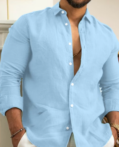 Levi - Elegant linen shirt