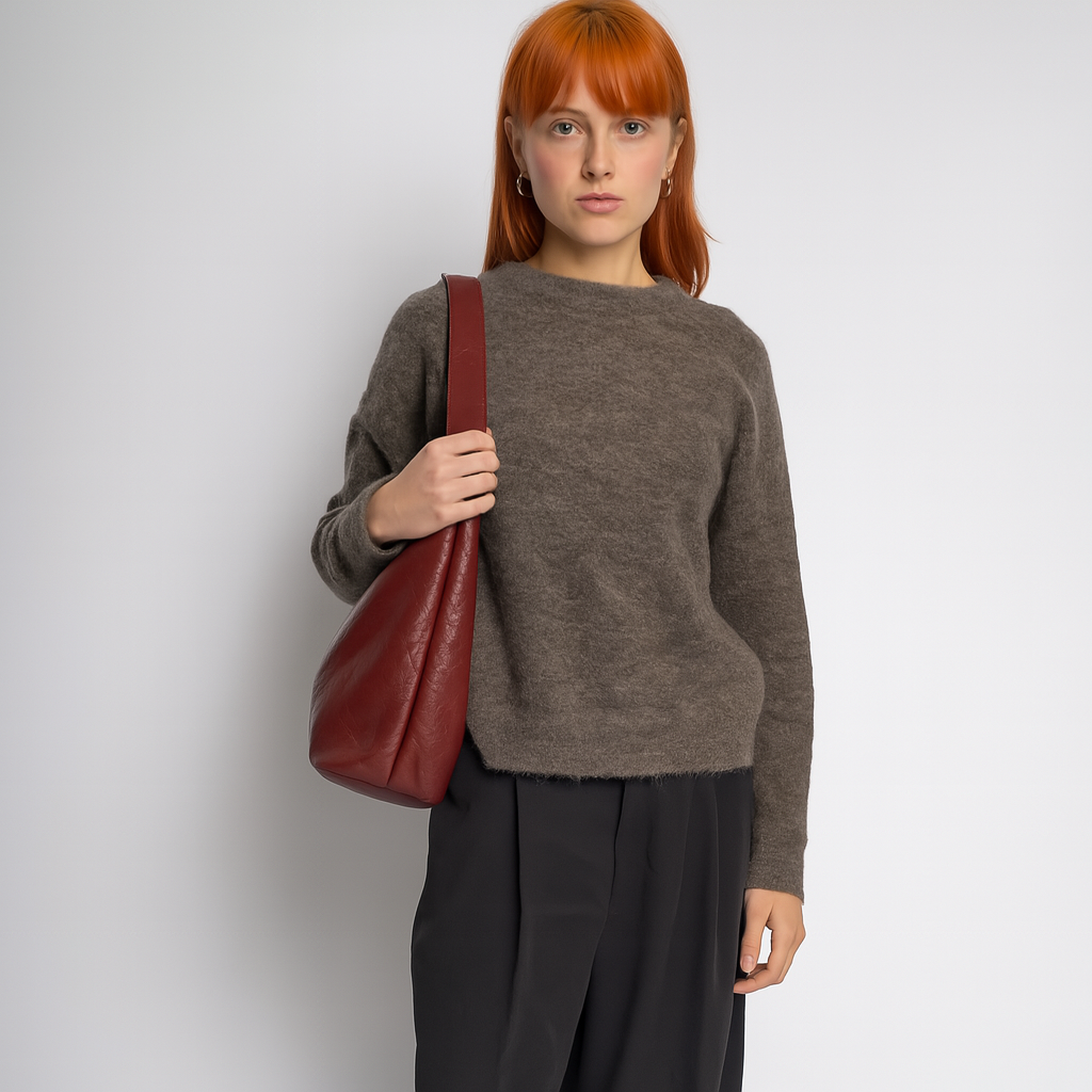 LUMARA | Vegan Leather Work Tote Bag