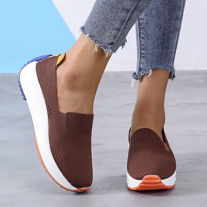 Dames Slip-on Loafers - Comfortabel en Ademend