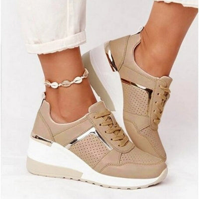 Trendy og komfortable high-top-sneakers til kvinder | Perfekt til hverdagsbrug