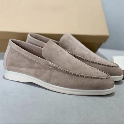 Stefano | Loafers i ruskind