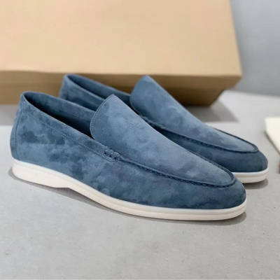 Stefano | Loafers i ruskind