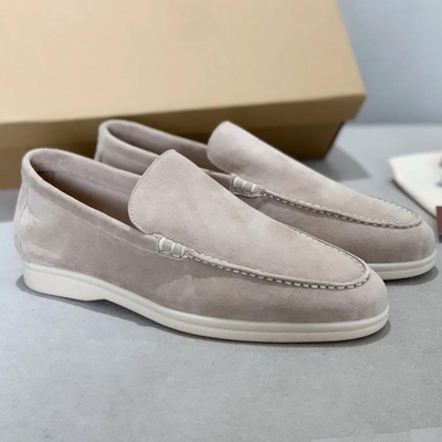 Stefano | Loafers i ruskind