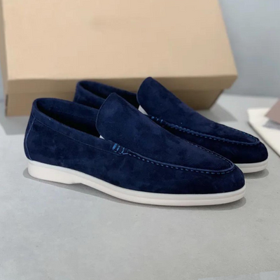 Stefano | Loafers i ruskind