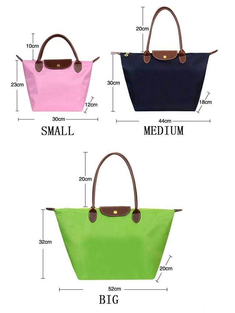 Women’s Handbag with Zipper Closure and Top Handles