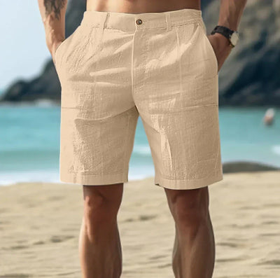 Elegante shorts i hør til mænd - Lunari