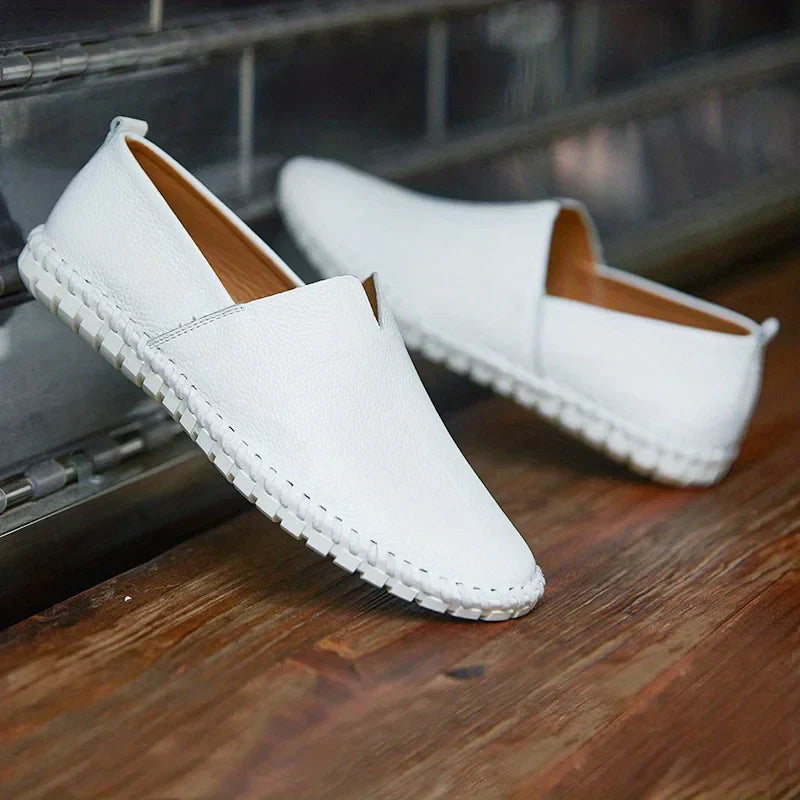 Matt - Elegant Men's Loafers Made From Genuine Leather