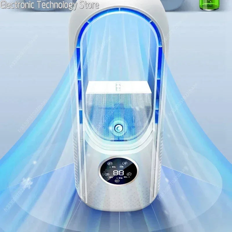 CoolMist 3-i-1 rotorløs ventilator og luftrenser - støjsvag, med UV og ionisator