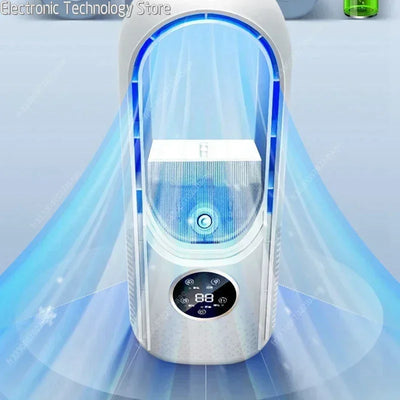 CoolMist 3-i-1 rotorløs ventilator og luftrenser - støjsvag, med UV og ionisator