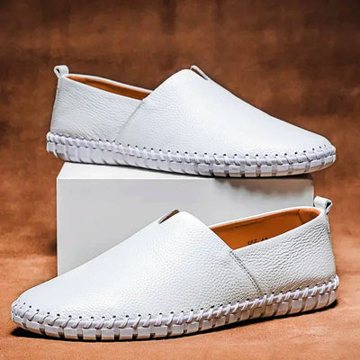 Matt - Elegant Men's Loafers Made From Genuine Leather
