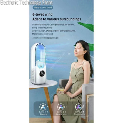 CoolMist 3-i-1 rotorløs ventilator og luftrenser - støjsvag, med UV og ionisator