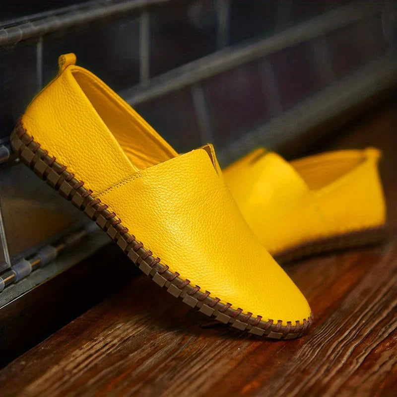 Matt - Elegant Men's Loafers Made From Genuine Leather