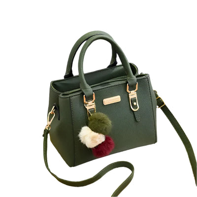 Vegan Leather Shoulder Bag