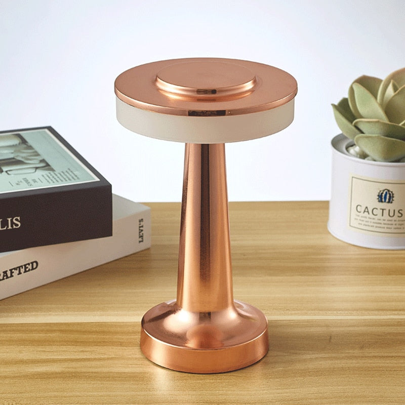 Lumey - Retro barbordslampe med touch-funktion