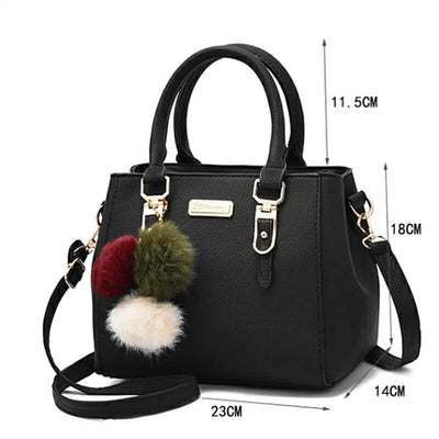Vegan Leather Shoulder Bag