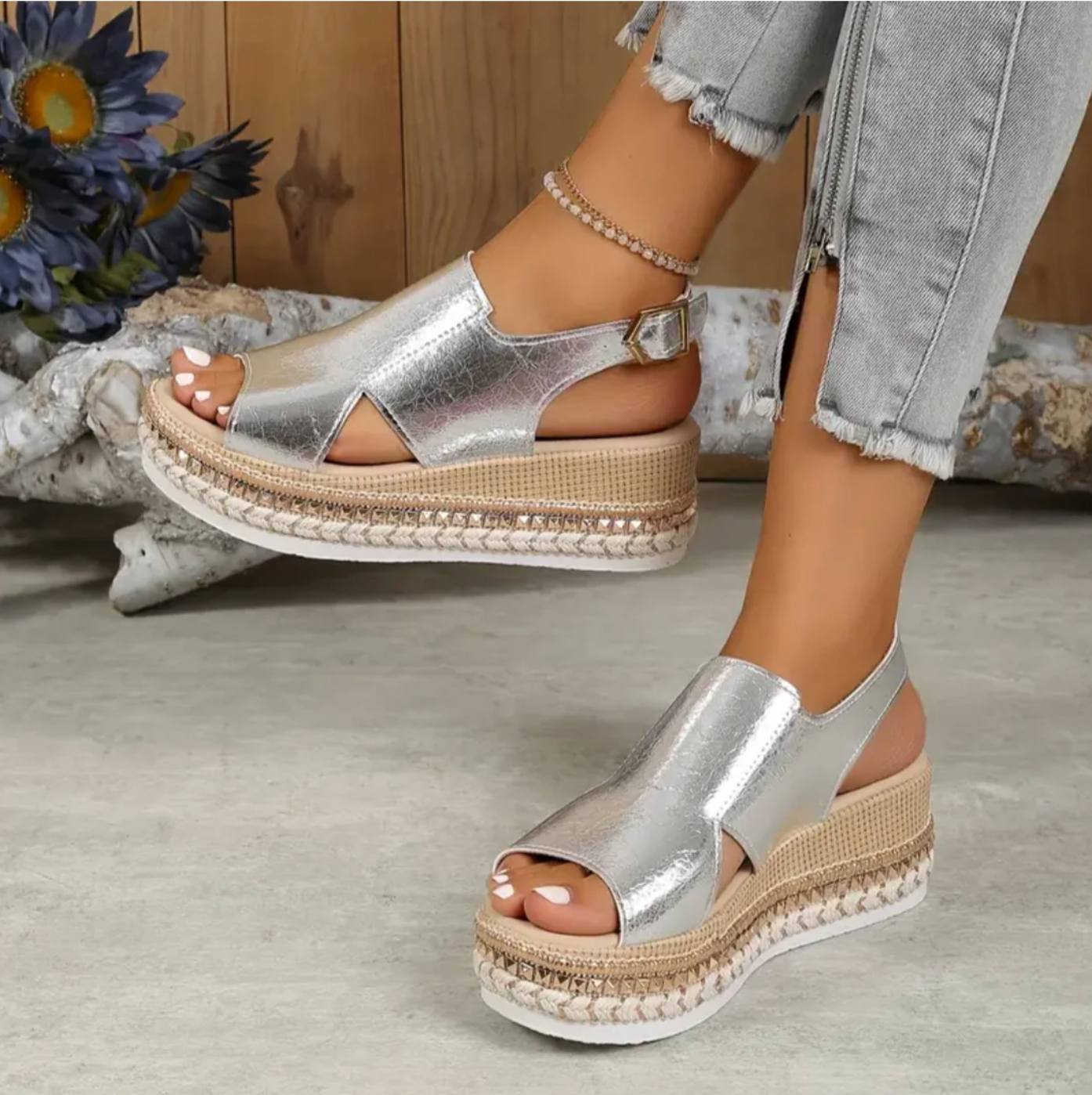 Amelie | Behagelige sandaler med stil